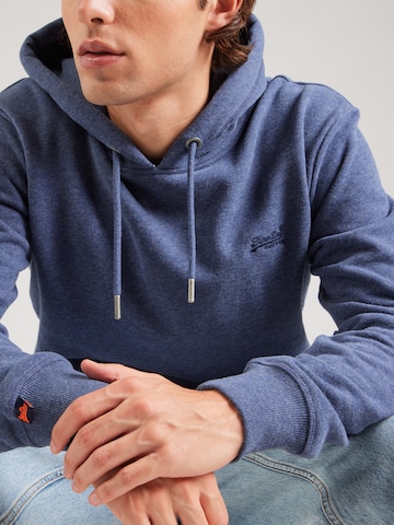 Superdry Μπλούζα φούτερ 'Essential' σε μπλε