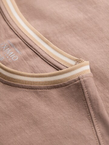 Ombre Shirt in Beige