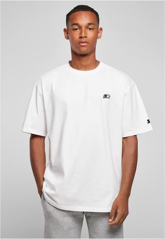 T-Shirt Starter Black Label en blanc : devant