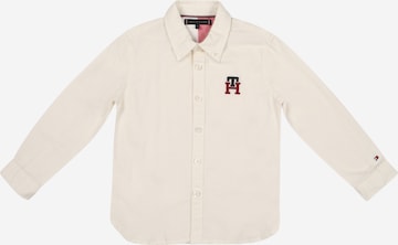 TOMMY HILFIGER Button up shirt in White: front