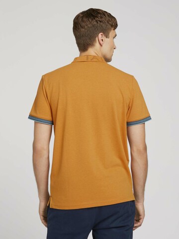 TOM TAILOR Poloshirt in Gelb