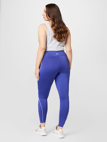 Reebok Skinny Sports trousers 'Workout Ready' in Purple