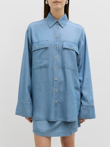 Camicia da donna 'Elisabetta' di EDITED in blu: frontale