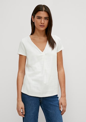 COMMA Shirt in White: front