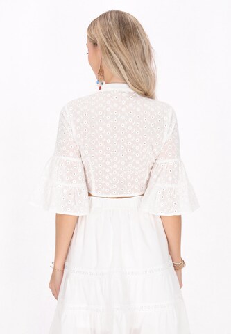 IZIA Blouse in White