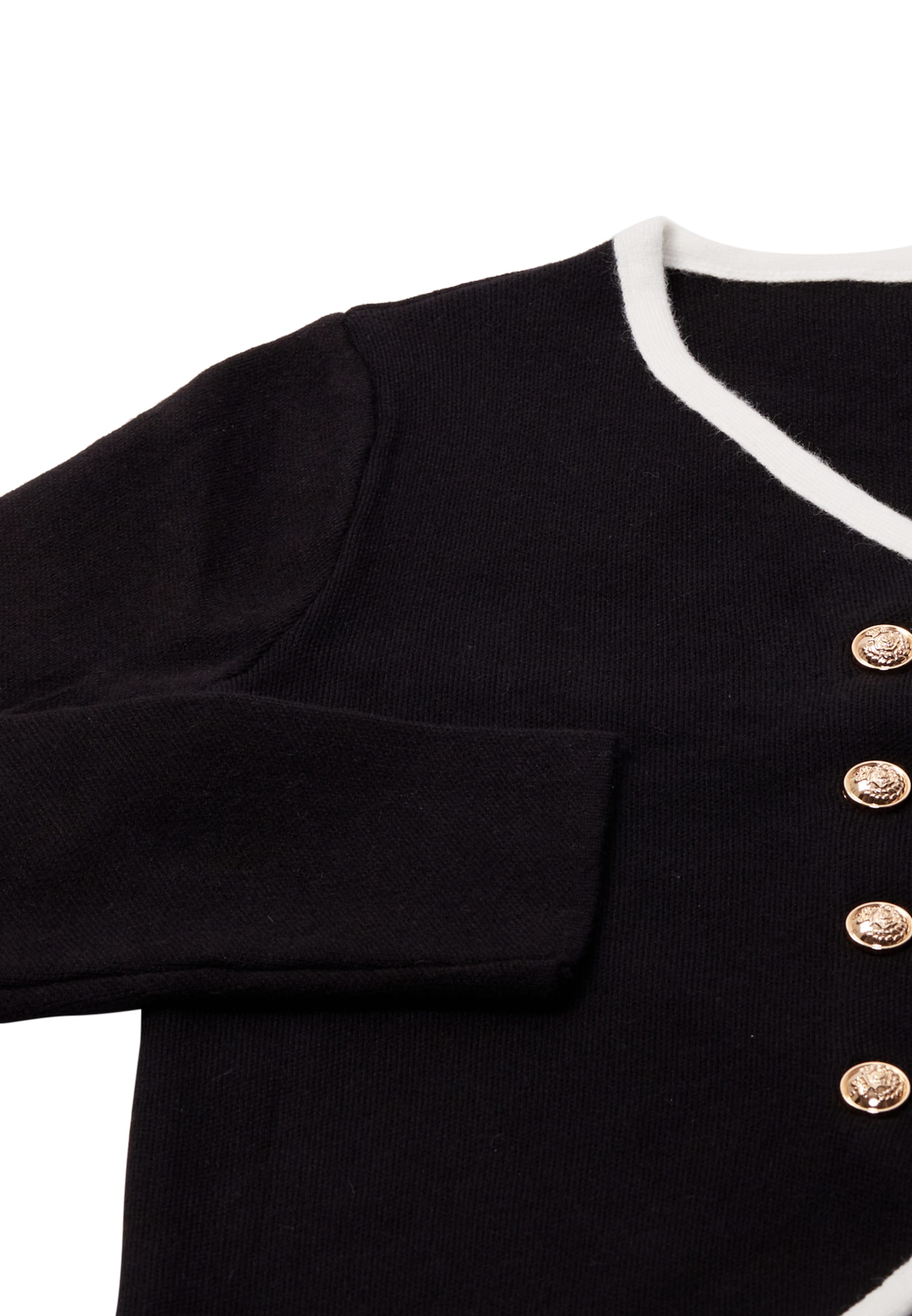 juoda NAEMI Kardiganas