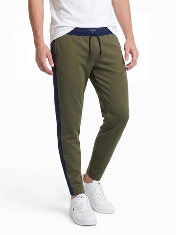 Pantalon de pyjama TOM TAILOR en vert : devant