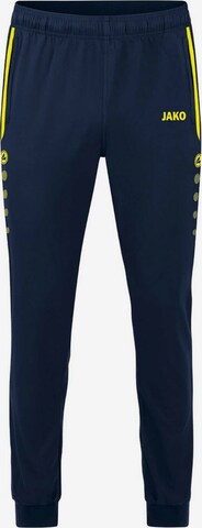 JAKO Regular Workout Pants in Blue: front