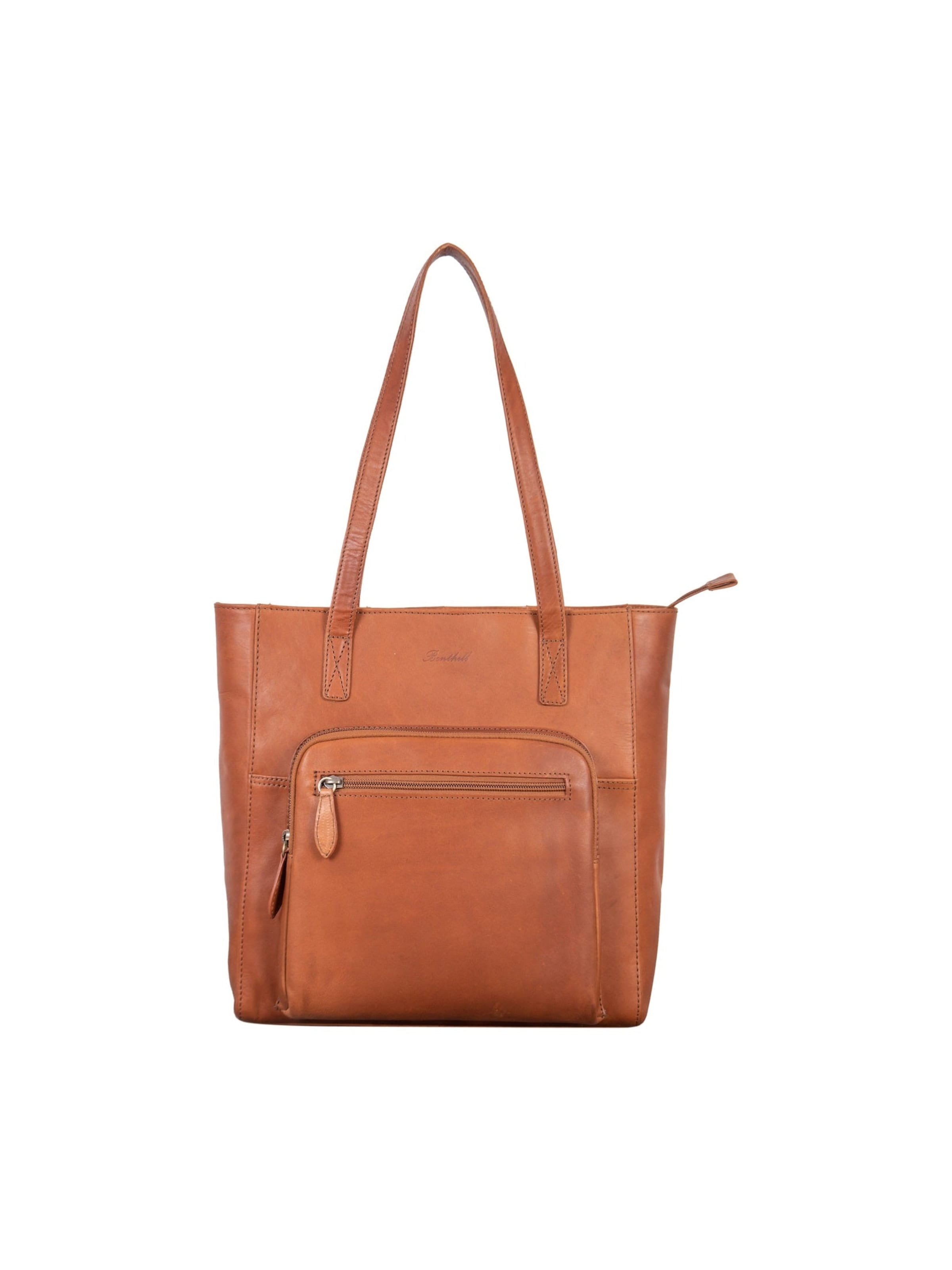 Benthill Shopper in Brown: front