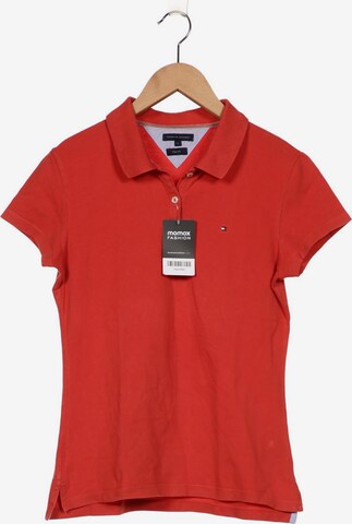 TOMMY HILFIGER Poloshirt M in Rot: predná strana