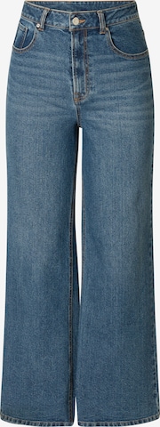 BASE LEVEL Wide Leg Jeans in Blau: Vorderseite