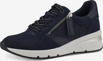 TAMARIS Platform trainers in Blue: front