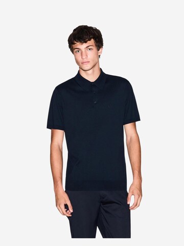 ARMANI EXCHANGE - Camiseta 'KNIT 8NZF5D ZM3JZ' en azul