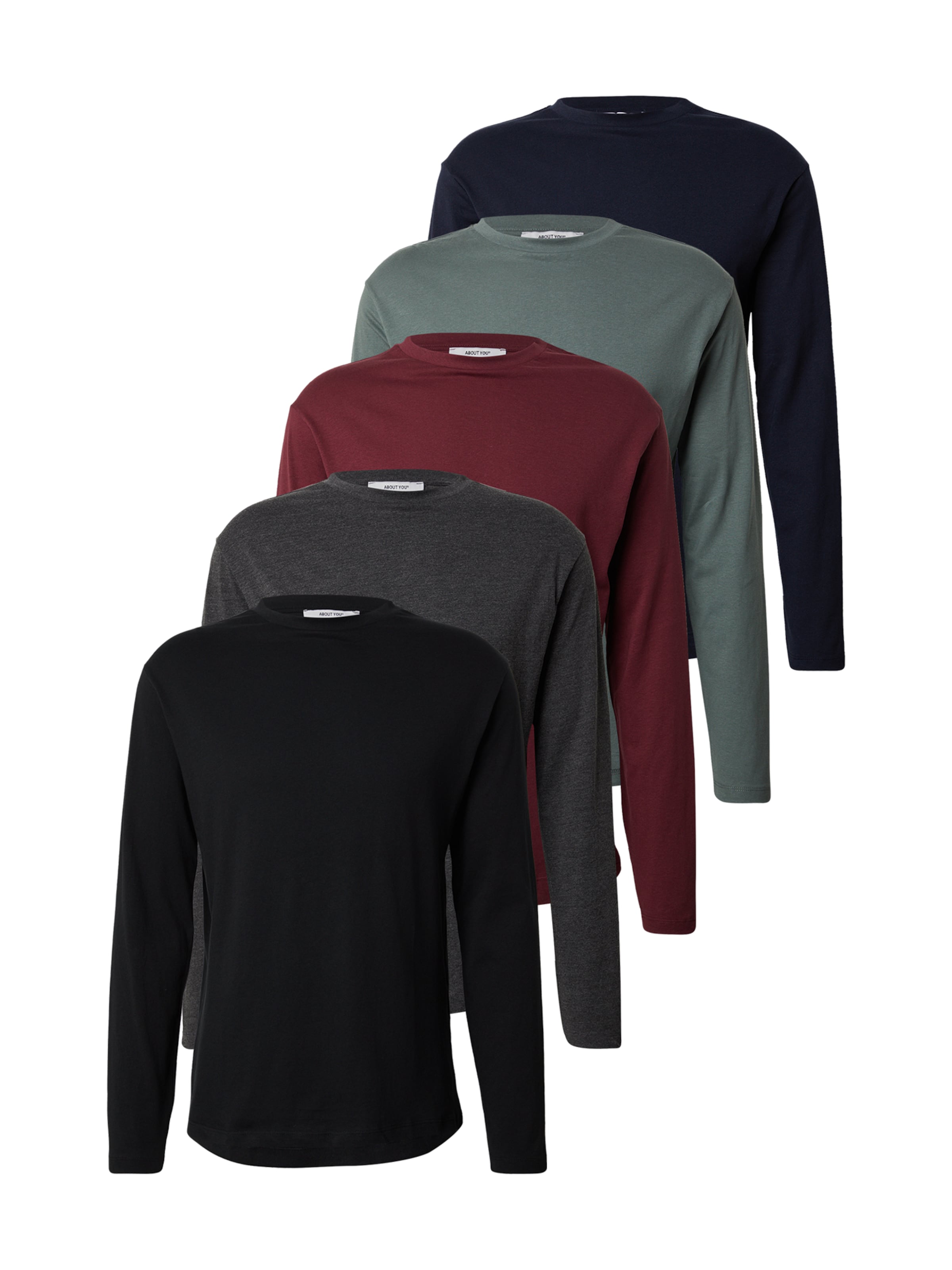 ABOUT YOU Тениска 'Dean' в синьо: отпред