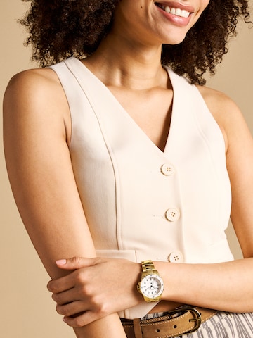 FOSSIL Analógové hodinky - Zlatá: predná strana