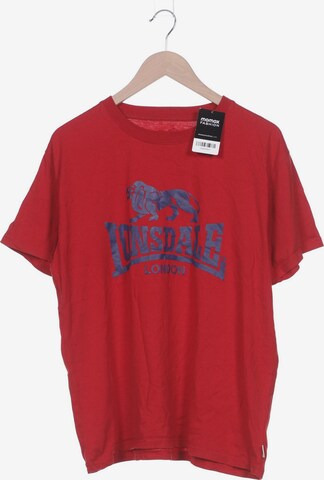 LONSDALE T-Shirt XL in Rot: predná strana