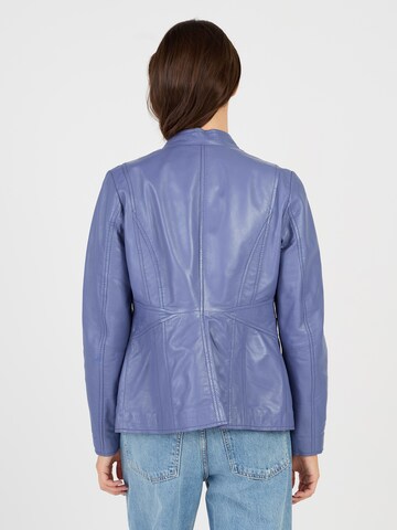 JCC Lederjacke in Blau