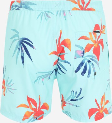 QUIKSILVER Zwemshorts 'MIX VOLLEY 15' in Blauw