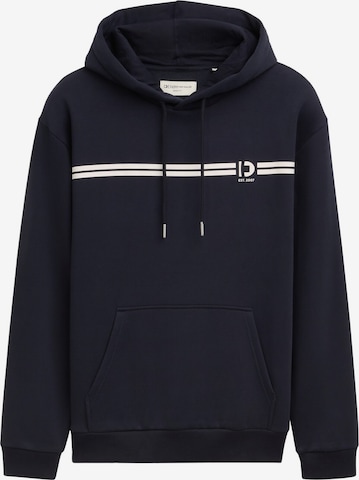 Sweat-shirt TOM TAILOR DENIM en bleu : devant