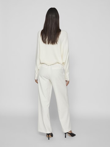 VILA Wide leg Pants 'Varone' in White