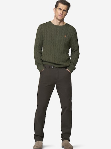 Regular Pantalon chino 'Chicago' MEYER en vert