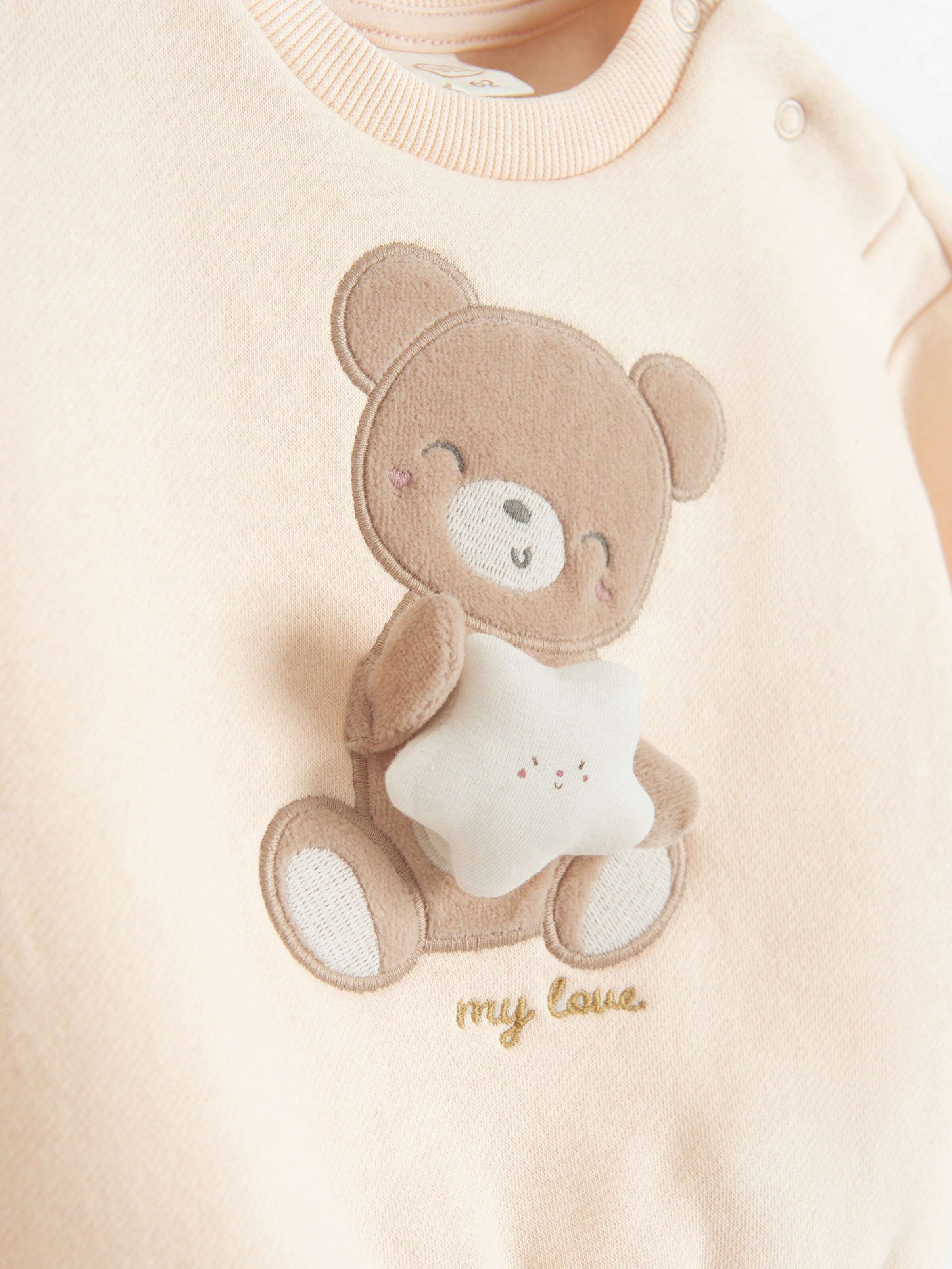 Cool Club Overall in Beige