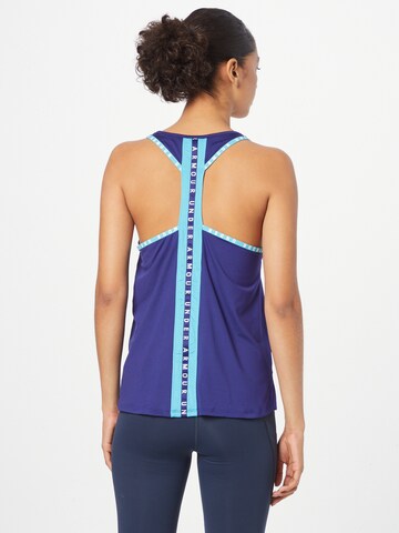 UNDER ARMOUR Sporttop in Blauw