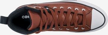 Baskets hautes CONVERSE en marron