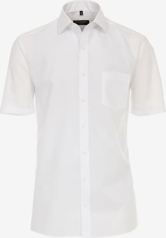 CASAMODA Button Up Shirt in White: front