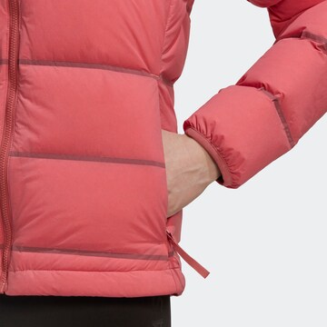 ADIDAS SPORTSWEAR Athletic Jacket 'Helionic' in Red