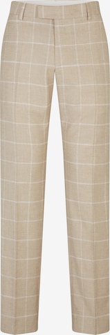 STRELLSON Slimfit Broek 'Max' in Beige: voorkant