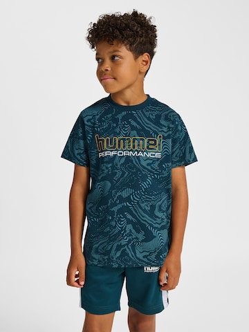 Hummel Funktionsshirt in Blau: Vorderseite