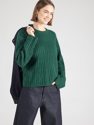 GAP Пуловер в зелено: отпред