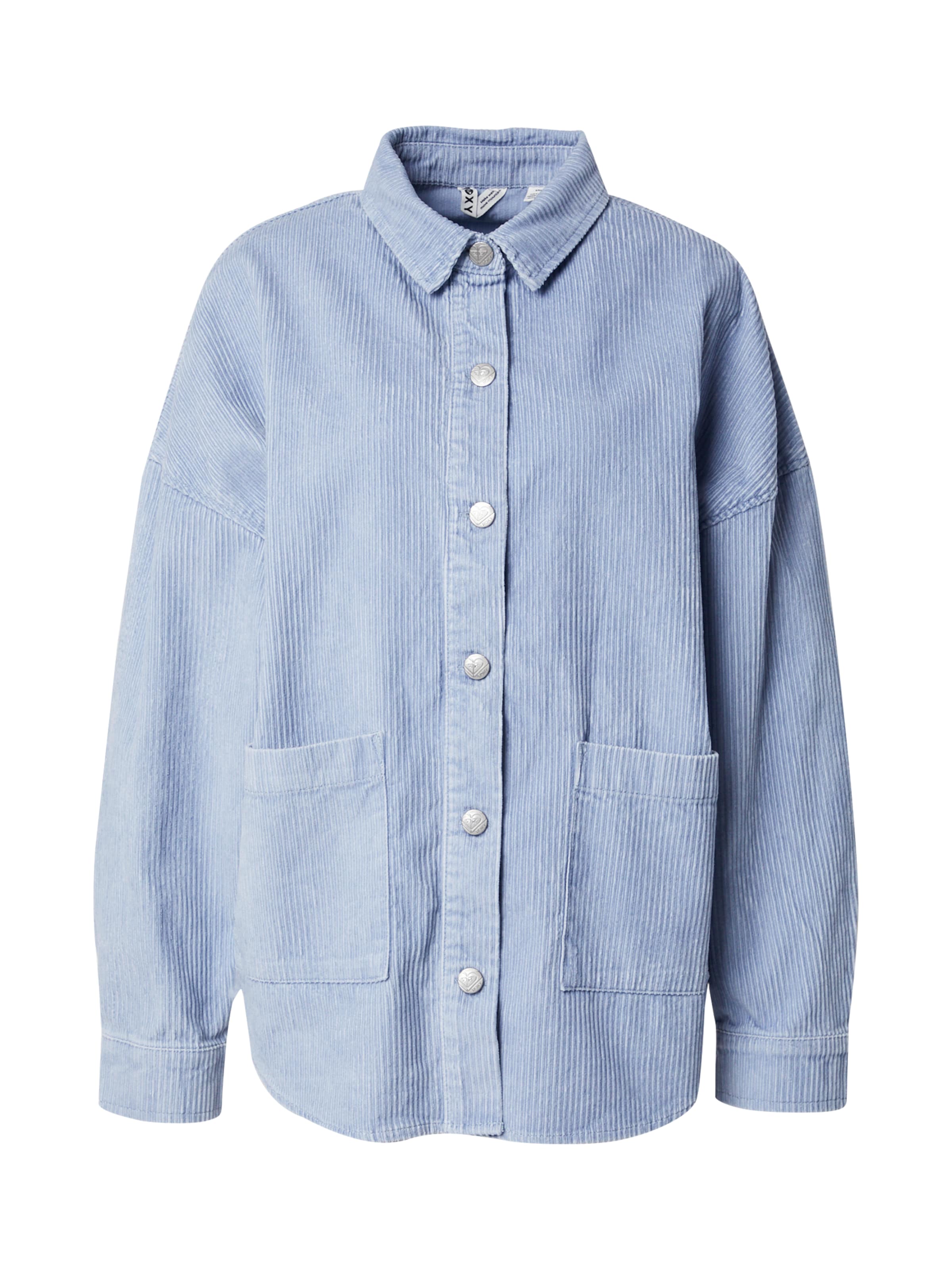 ROXY Funktsionaalne pluus 'KICK BACK WAS', värv sinine: eest vaates