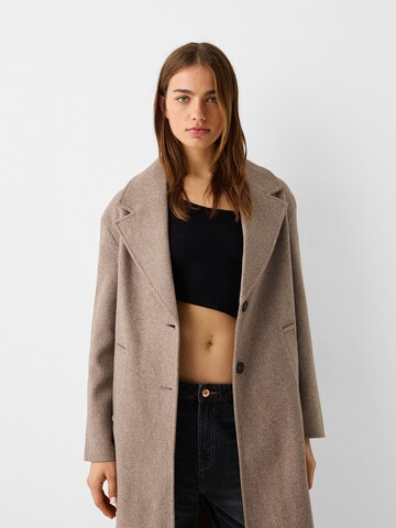 Manteau mi-saison Bershka en beige