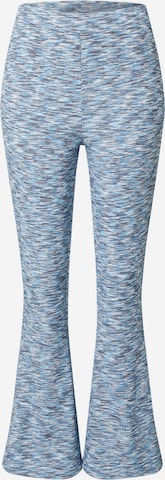 évasé Pantalon 'Benni' EDITED en bleu : devant