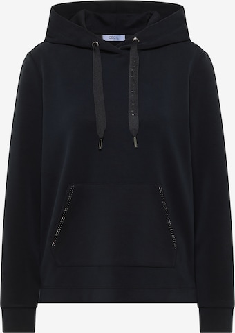 CECIL Sweatshirt in Black: front