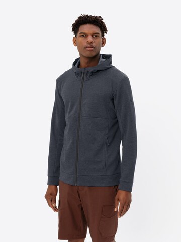 VAUDE Sports sweat jacket 'Neyland' in Black: front