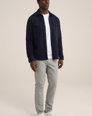 Coupe regular Veste mi-saison WE Fashion en bleu