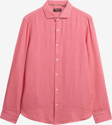 Superdry Overhemd 'Vacation' in Roze: voorkant