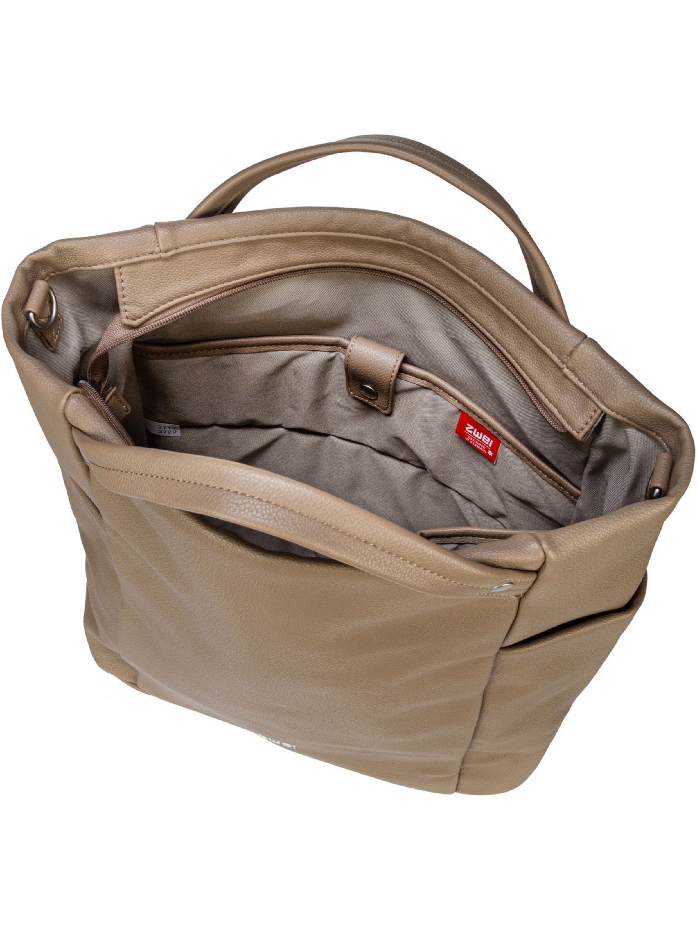 ZWEI Shopper 'Pia PI120' in Beige