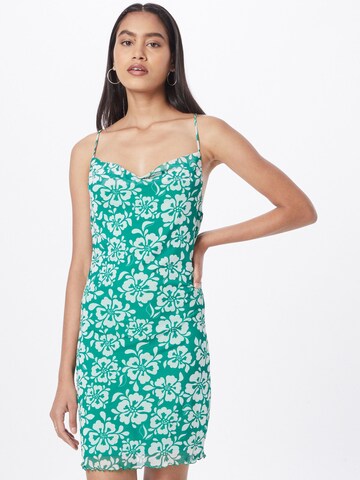 Monki - Vestido de verano en verde: frente