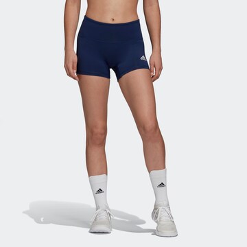 Skinny Pantalon de sport ADIDAS SPORTSWEAR en bleu : devant