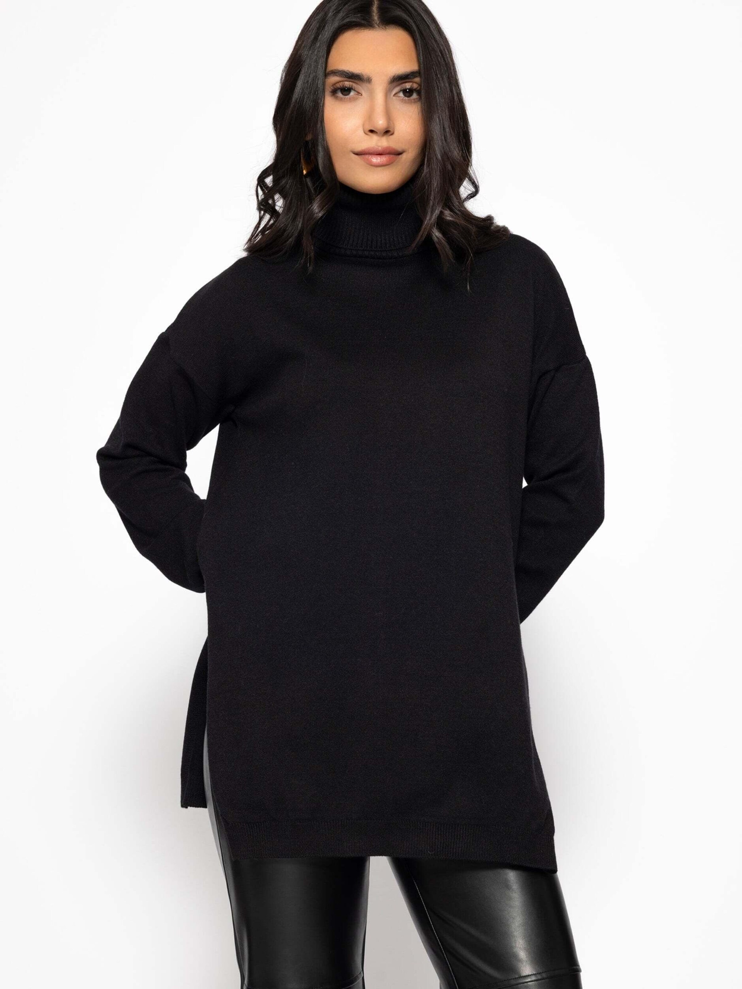SASSYCLASSY Pullover‌‌‌‌‌ in Schwarz: Vorderseite