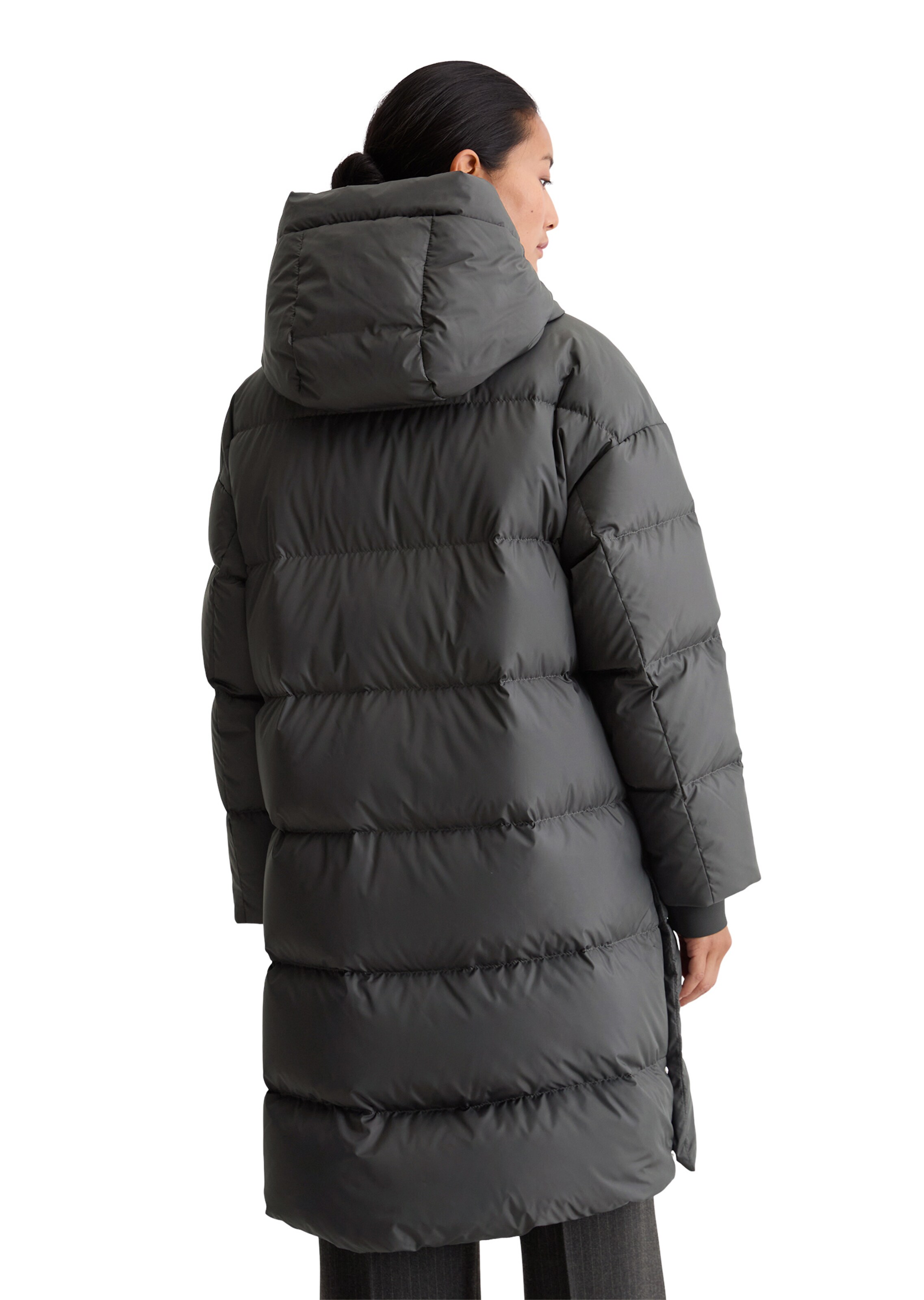 Marc O'Polo Wintermantel in Grijs