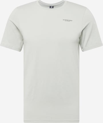 T-Shirt G-Star RAW en gris : devant