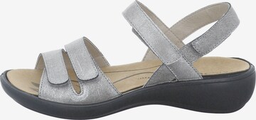 Westland Sandals 'IBIZA 86' in Silver: front