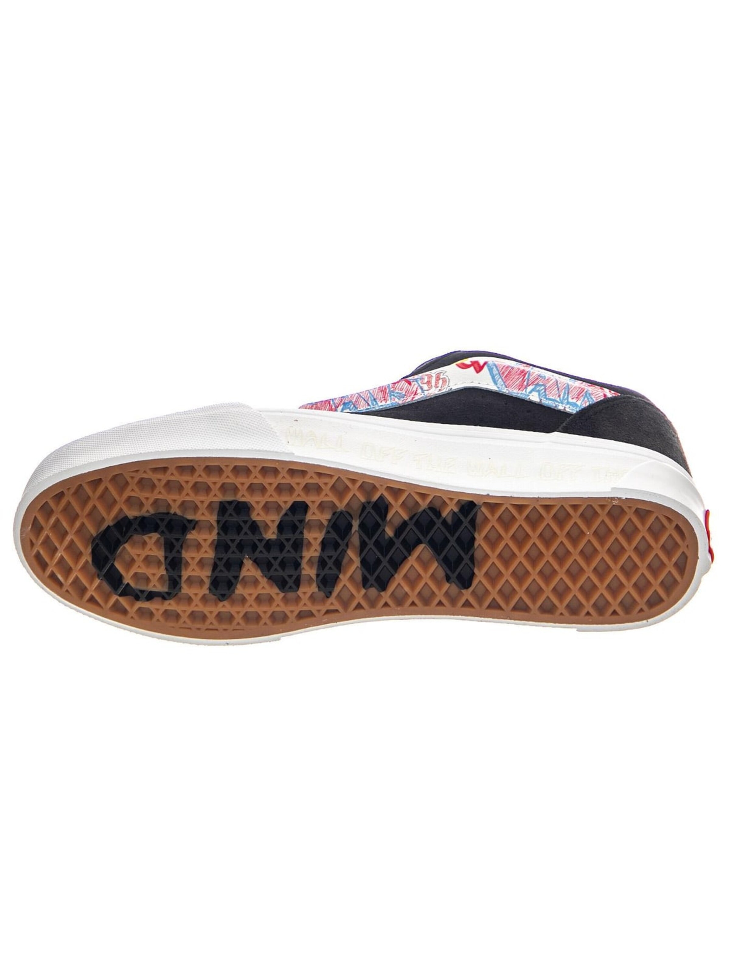 Chaussure de sport à lacets 'Knu Skool Black / Multi Shoes' VANS en noir
