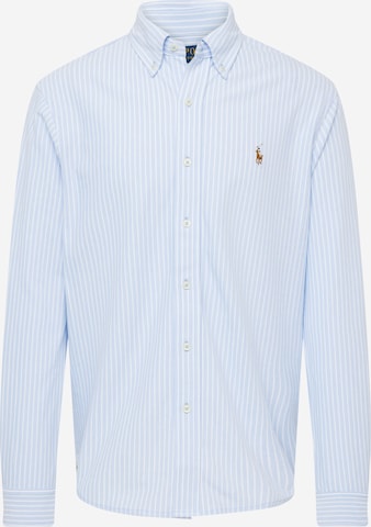 Polo Ralph Lauren Regular fit Overhemd in Blauw: voorkant