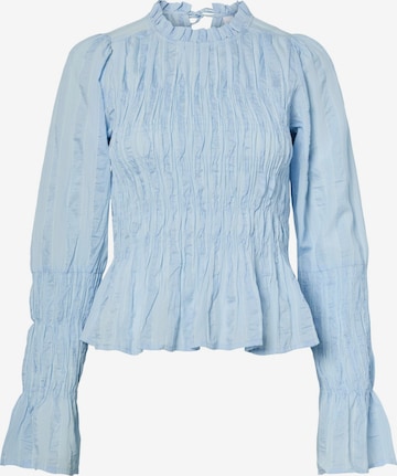 Chemisier 'YASRava Smok' YAS en bleu : devant